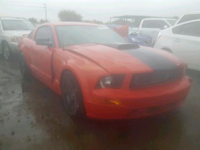 1ZVHT82HX65136138 - 2006 FORD MUSTANG GT RED photo 1
