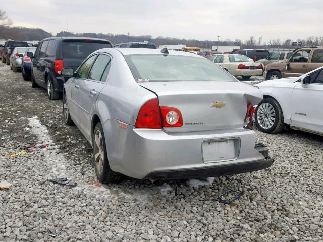 1G1ZC5E02CF159150 - 2012 CHEVROLET MALIBU 1LT ვერცხლისფერი ფოტო 3
