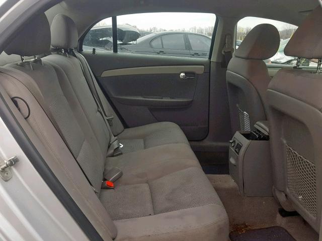 1G1ZC5E02CF159150 - 2012 CHEVROLET MALIBU 1LT ვერცხლისფერი ფოტო 6