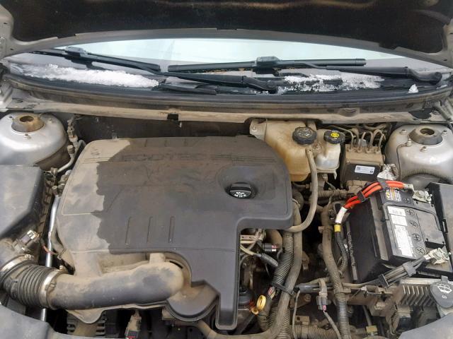 1G1ZC5E02CF159150 - 2012 CHEVROLET MALIBU 1LT ვერცხლისფერი ფოტო 7