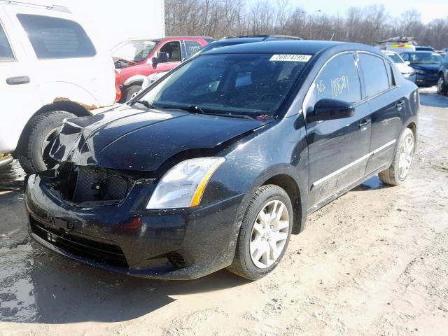 3N1AB6AP7CL687212 - 2012 NISSAN SENTRA 2.0 BLACK photo 2