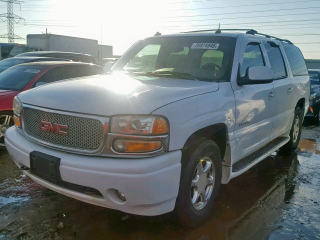 1GKFK66U73J202578 - 2003 GMC YUKON XL D WHITE photo 2