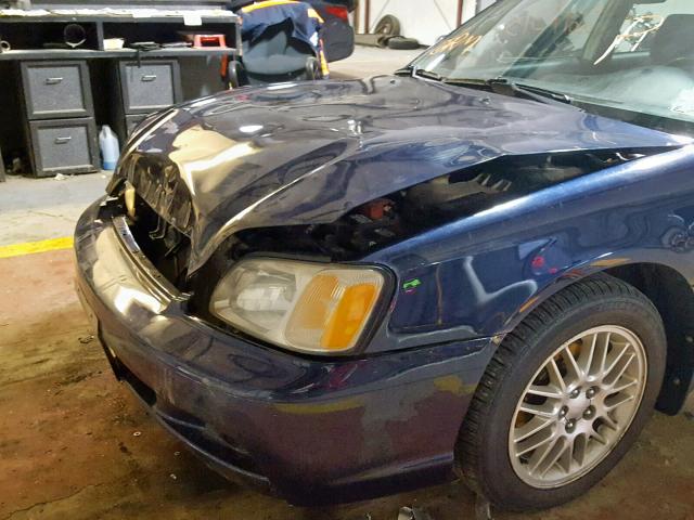 4S3BH625847301125 - 2004 SUBARU LEGACY L S BLUE photo 9