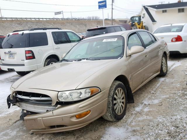 1G4HP52K55U133651 - 2005 BUICK LESABRE CU BEIGE photo 2