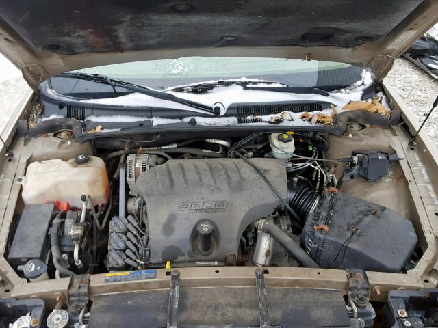 1G4HP52K55U133651 - 2005 BUICK LESABRE CU BEIGE photo 7