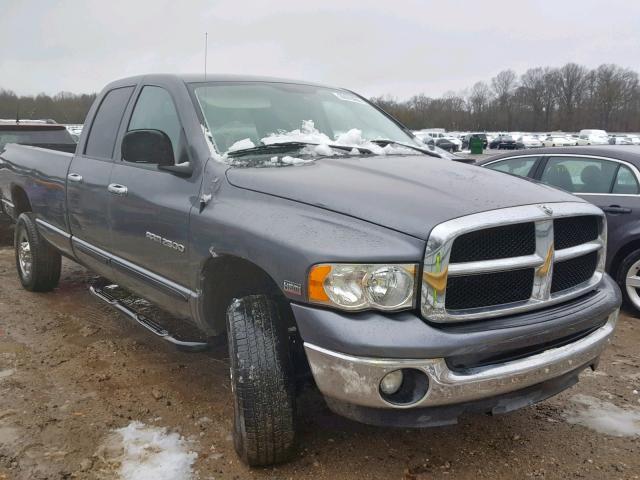 3D7KU28D33G826542 - 2003 DODGE RAM 2500 S Մոխրագույն լուսանկար 1