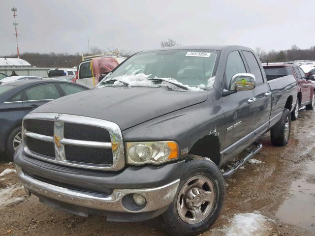 3D7KU28D33G826542 - 2003 DODGE RAM 2500 S Մոխրագույն լուսանկար 2