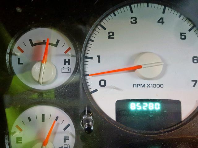 3D7KU28D33G826542 - 2003 DODGE RAM 2500 S Մոխրագույն լուսանկար 8