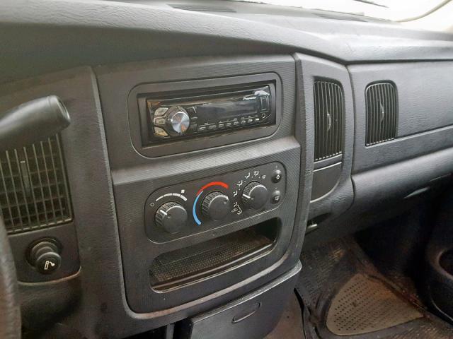 3D7KU28D33G826542 - 2003 DODGE RAM 2500 S Մոխրագույն լուսանկար 9