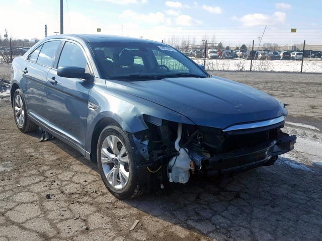 1FAHP2HWXAG154152 - 2010 FORD TAURUS SEL BLUE photo 1