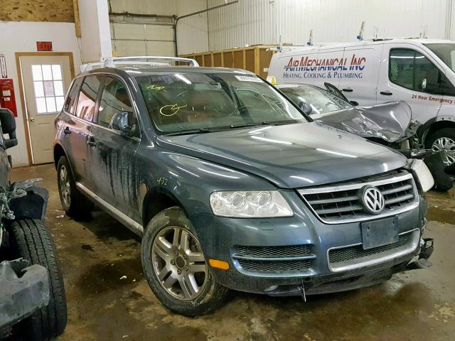 WVGMM77L45D004787 - 2005 VOLKSWAGEN TOUAREG 4. GRAY photo 1