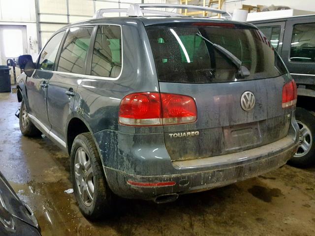 WVGMM77L45D004787 - 2005 VOLKSWAGEN TOUAREG 4. GRAY photo 3