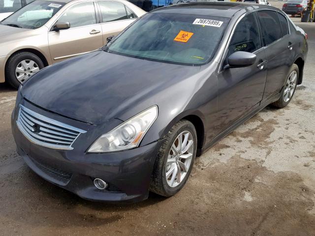 JN1CV6AP4CM626163 - 2012 INFINITI G37 BASE GRAY photo 2