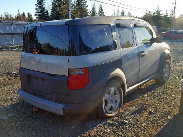 5J6YH28625L800010 - 2005 HONDA ELEMENT EX BROWN photo 4