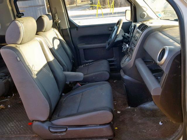 5J6YH28625L800010 - 2005 HONDA ELEMENT EX BROWN photo 5