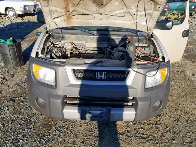 5J6YH28625L800010 - 2005 HONDA ELEMENT EX BROWN photo 7