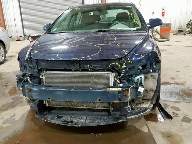 1G1ZH57BX94271456 - 2009 CHEVROLET MALIBU 1LT 蓝色 照片 10