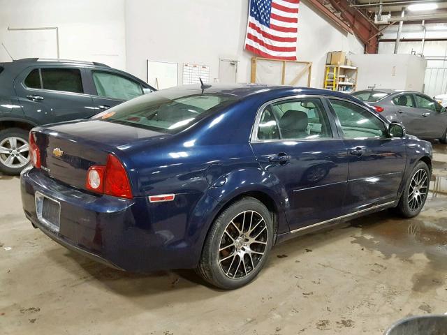 1G1ZH57BX94271456 - 2009 CHEVROLET MALIBU 1LT 蓝色 照片 4
