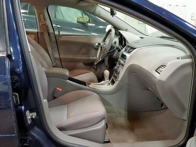 1G1ZH57BX94271456 - 2009 CHEVROLET MALIBU 1LT 蓝色 照片 5