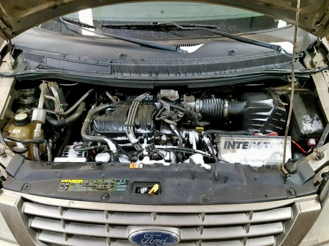 2FMZA51685BA01564 - 2005 FORD FREESTAR S GREEN photo 7