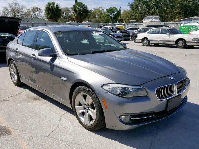 WBAXH5C58DDW15063 - 2013 BMW 528 XI GRAY photo 1