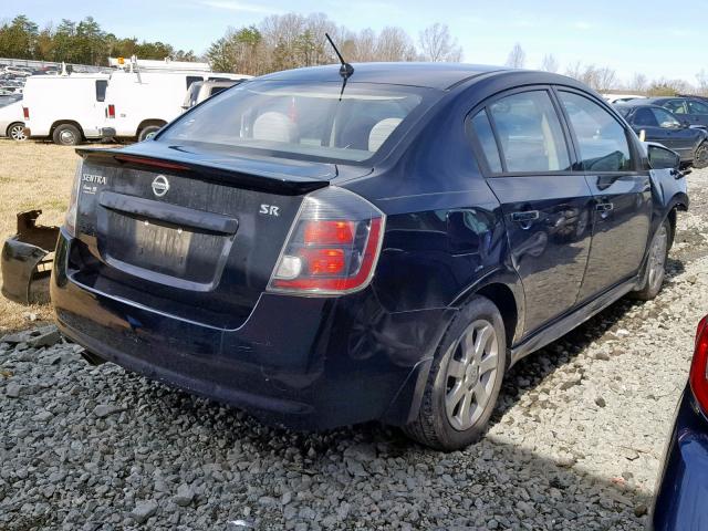 3N1AB6AP0CL701208 - 2012 NISSAN SENTRA 2.0 BLACK photo 4