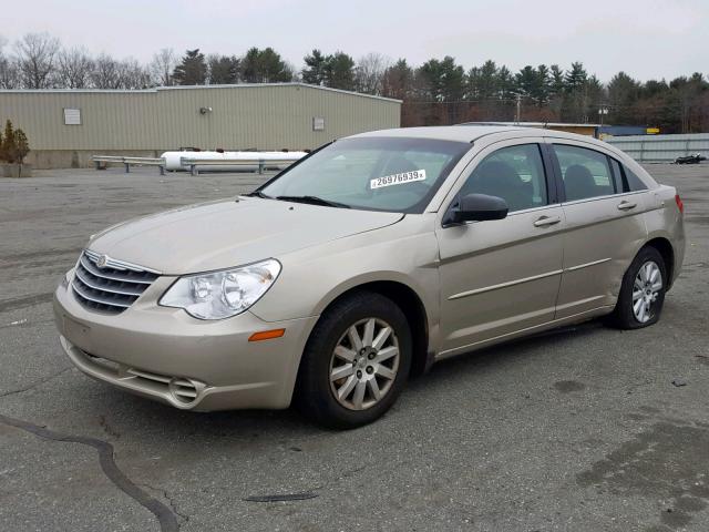 1C3LC46J08N188551 - 2008 CHRYSLER SEBRING LX GOLD photo 2