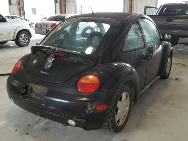 3VWDD21C91M464099 - 2001 VOLKSWAGEN NEW BEETLE შავი ფოტო 4