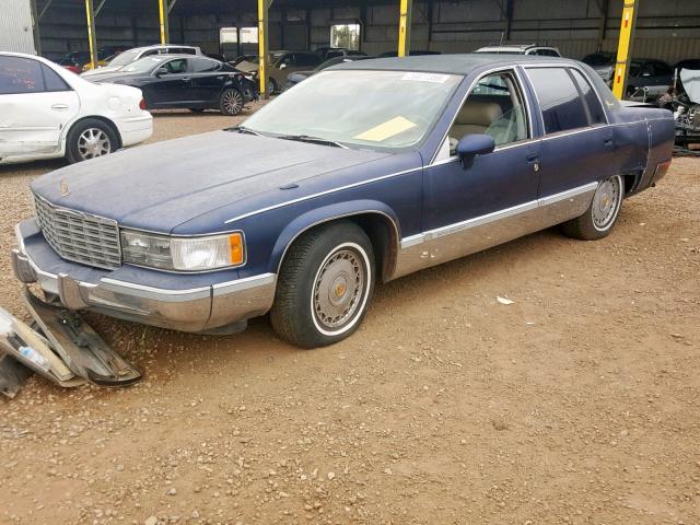 1G6DW5277PR714451 - 1993 CADILLAC FLEETWOOD BLUE photo 2