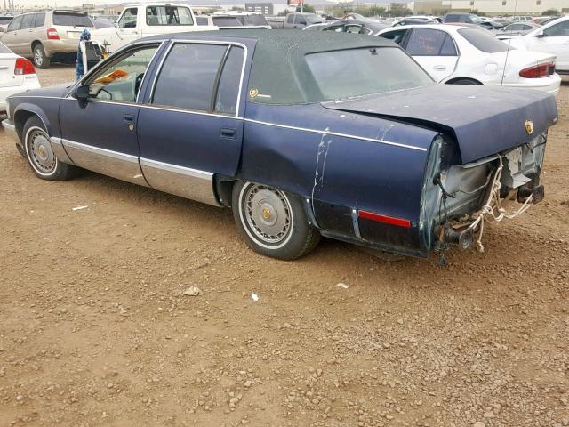 1G6DW5277PR714451 - 1993 CADILLAC FLEETWOOD BLUE photo 3