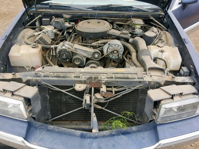 1G6DW5277PR714451 - 1993 CADILLAC FLEETWOOD BLUE photo 7