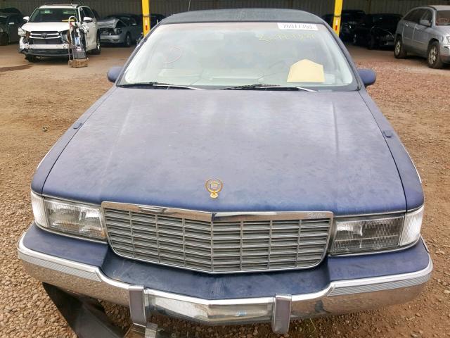 1G6DW5277PR714451 - 1993 CADILLAC FLEETWOOD BLUE photo 9