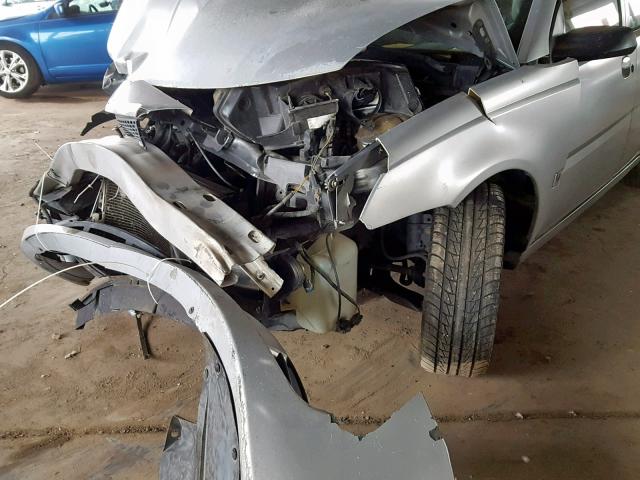 1G8AL52F63Z115593 - 2003 SATURN ION LEVEL SILVER photo 10