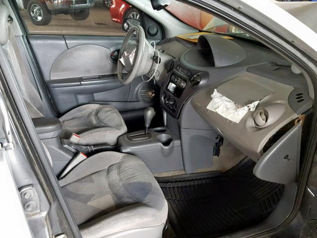 1G8AL52F63Z115593 - 2003 SATURN ION LEVEL SILVER photo 5