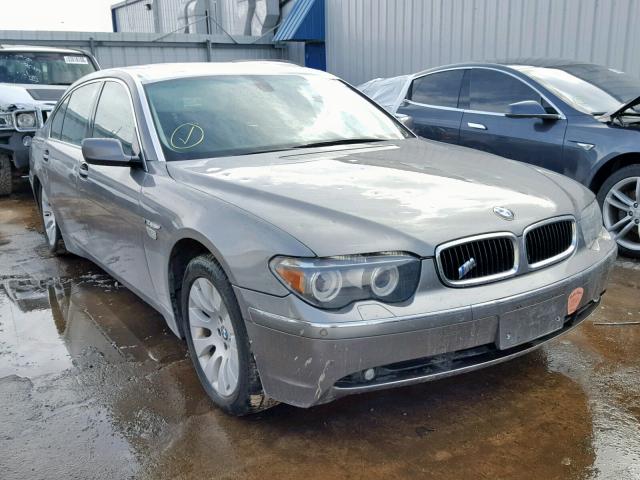 WBAGN83494DK11027 - 2004 BMW 760 LI GRAY photo 1