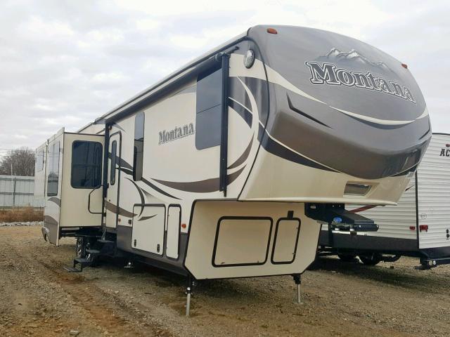 4YDF37924G4700229 - 2016 KEYSTONE MONTANA TAN photo 1