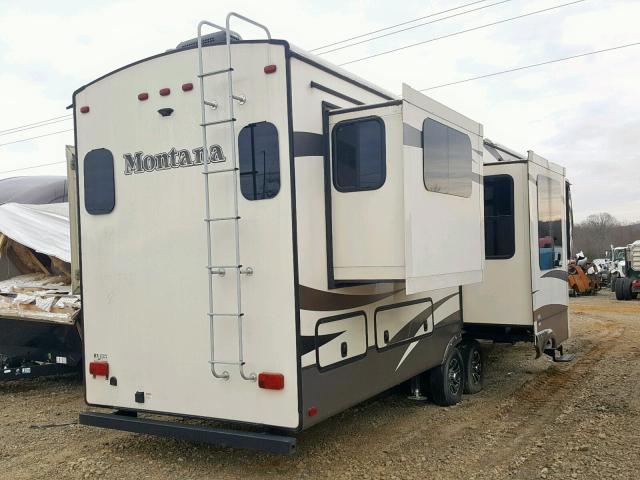 4YDF37924G4700229 - 2016 KEYSTONE MONTANA TAN photo 4