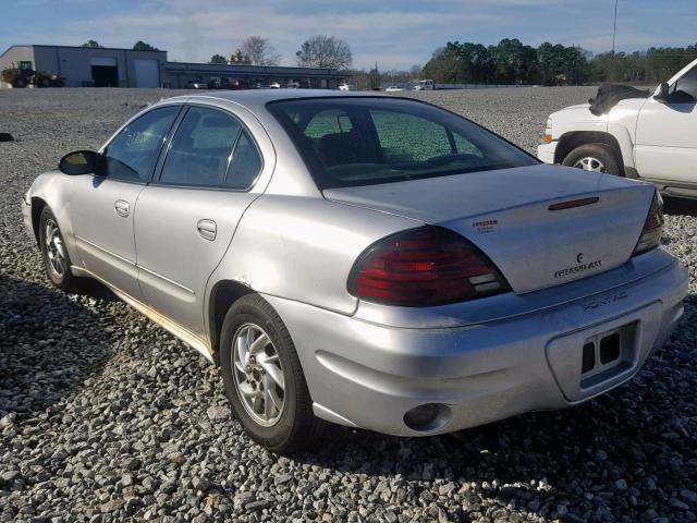 1G2NF52F64M658489 - 2004 PONTIAC GRAND AM S SILVER photo 3