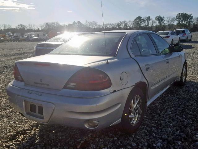 1G2NF52F64M658489 - 2004 PONTIAC GRAND AM S SILVER photo 4
