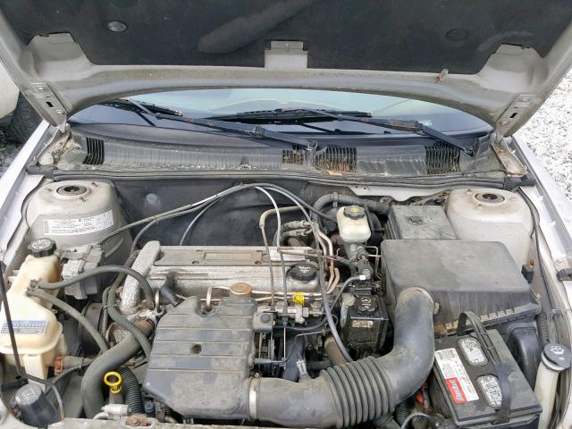 1G2NF52F64M658489 - 2004 PONTIAC GRAND AM S SILVER photo 7