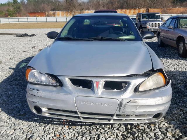 1G2NF52F64M658489 - 2004 PONTIAC GRAND AM S SILVER photo 9