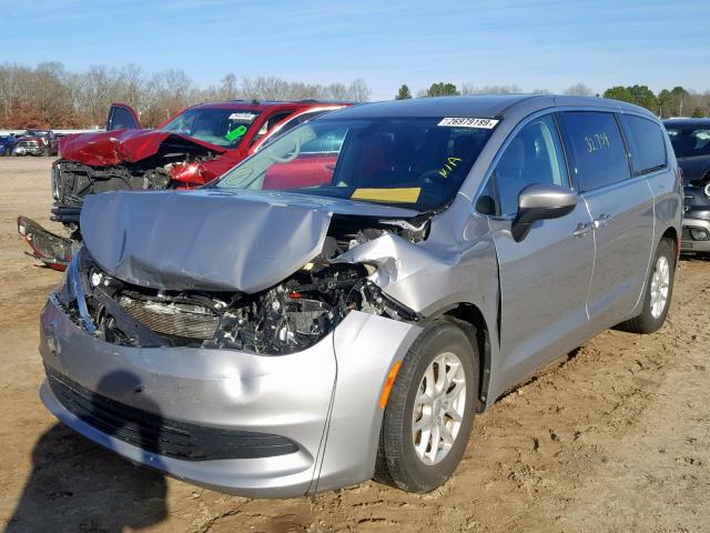 2C4RC1CG2HR638099 - 2017 CHRYSLER PACIFICA L SILVER photo 2