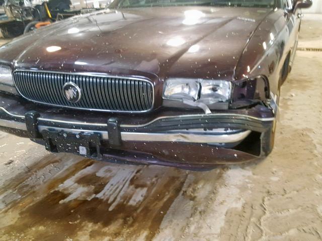 1G4HP52L5SH571406 - 1995 BUICK LESABRE CU BURGUNDY photo 9