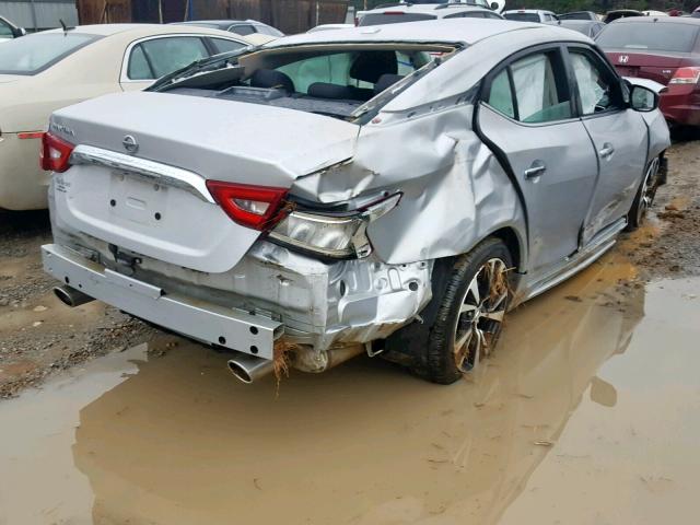 1N4AA6AP6HC438991 - 2017 NISSAN MAXIMA 3.5 SILVER photo 4