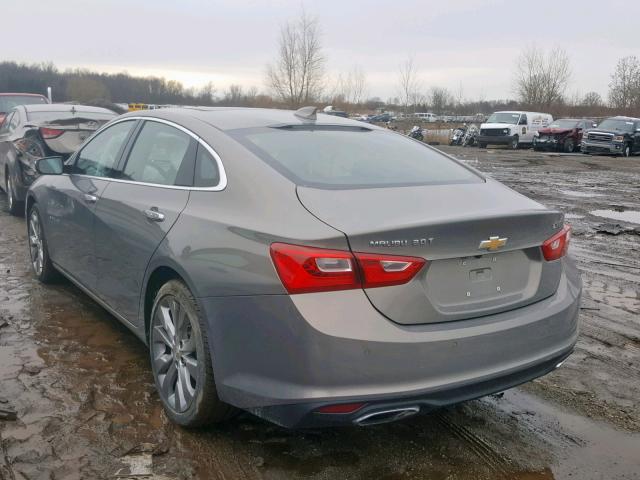 1G1ZH5SX7HF280363 - 2017 CHEVROLET MALIBU PRE GRAY photo 3