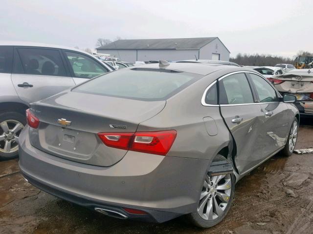 1G1ZH5SX7HF280363 - 2017 CHEVROLET MALIBU PRE 灰色 照片 4
