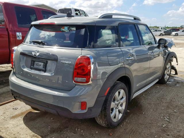 WMZYS7C32J3E08501 - 2018 MINI COOPER COU GRAY photo 4