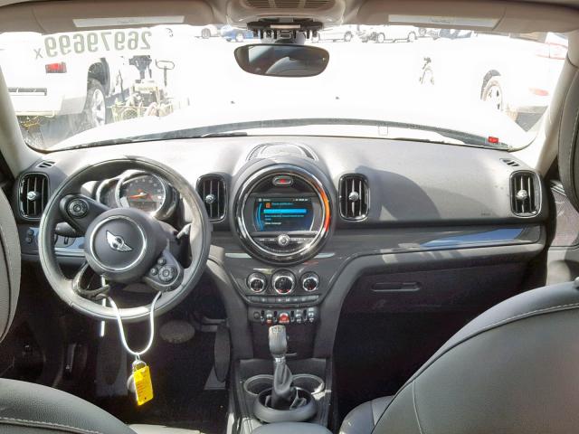 WMZYS7C32J3E08501 - 2018 MINI COOPER COU GRAY photo 9