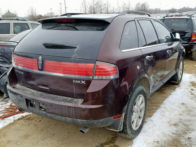 2LMDU68C59BJ01909 - 2009 LINCOLN MKX BROWN photo 4