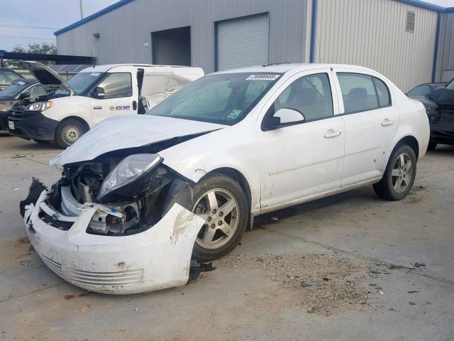 1G1AF5F52A7183079 - 2010 CHEVROLET COBALT 2LT WHITE photo 2